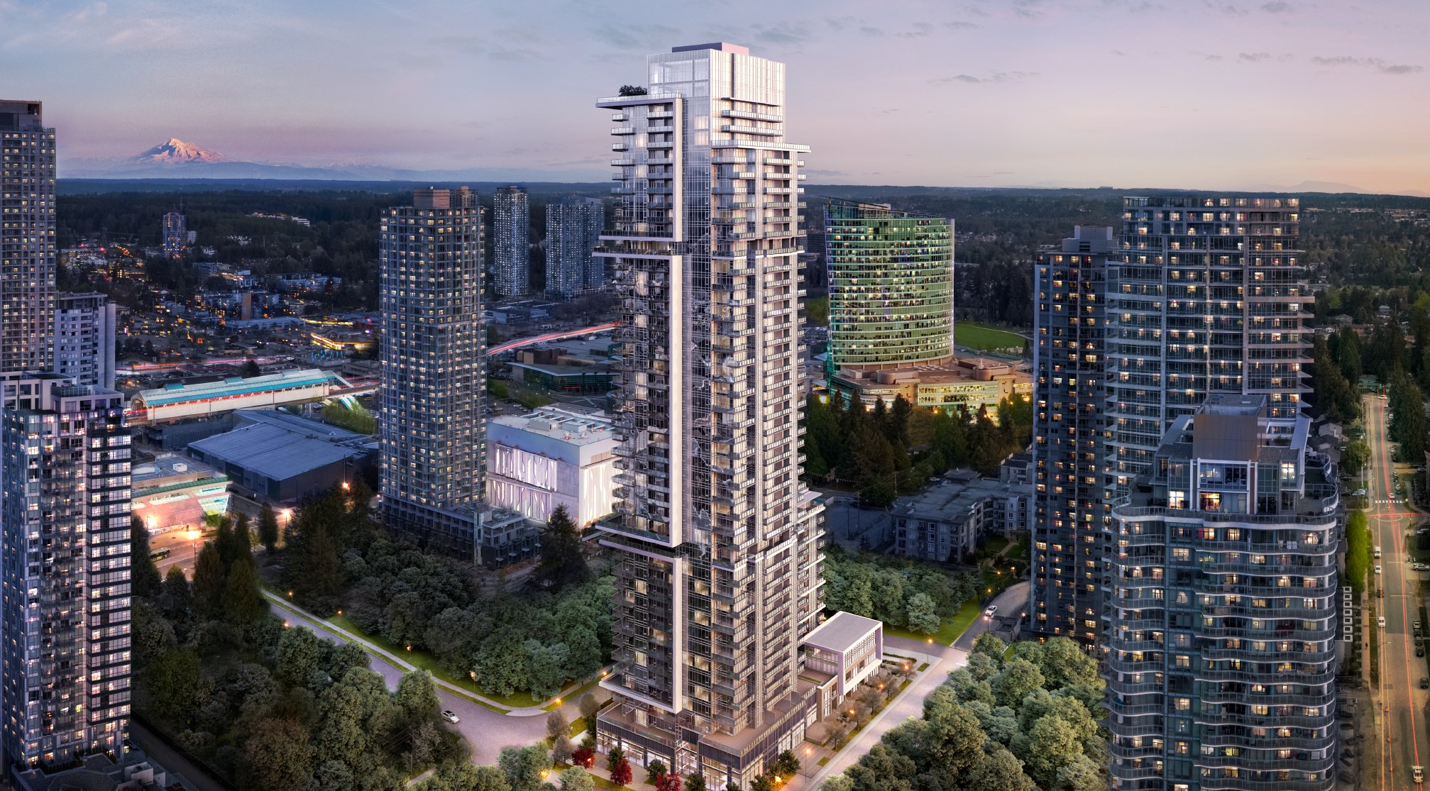 Image of One Central (West Village) in Surrey, BC, Canada