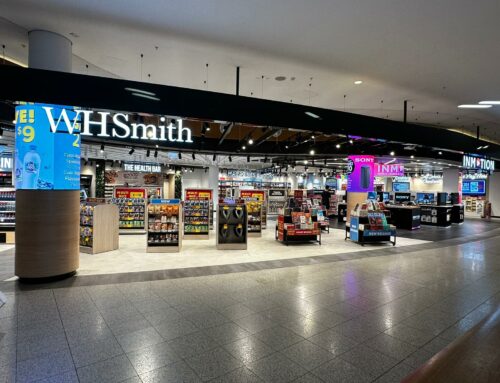 Perth Airport – T1 International Landside – WHSmith New Retail Tenancy, Perth, WA